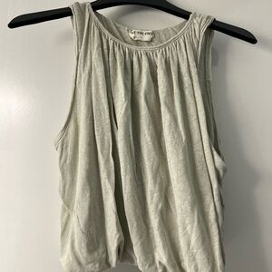 Free People Light Green Tank Top